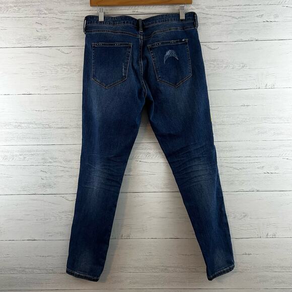 Chip & Pepper Syd Skinny Ankle Embroidered Jeans Size 30 - Picture 2 of 9